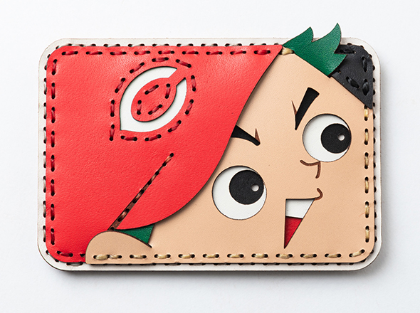 ＯＪＡＧＡ　ＤＥＳＩＧＮ　広島東洋カープ　［カープ坊や］　Ｂｉｇ　Ｆａｃｅカードケース