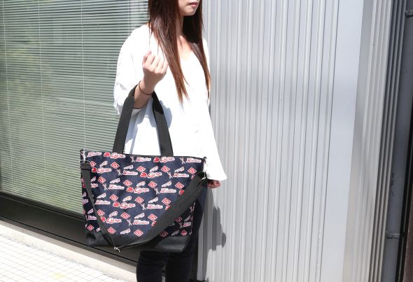 カープ畳へり　２ＷＡＹトートバッグ　紺