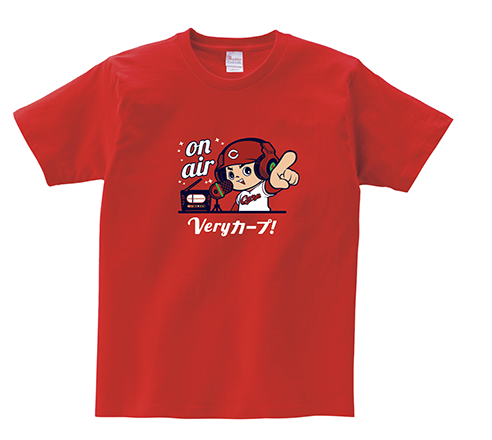 Ｖｅｒｙカープ！Ｔシャツ「ＯＮ　ＡＩＲ２」