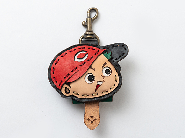 ＯＪＡＧＡ　ＤＥＳＩＧＮ　広島東洋カープ　［カープ坊や］　Ｂｉｇ　Ｆａｃｅキーキャップ