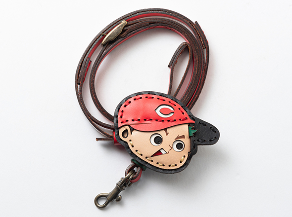 ＯＪＡＧＡ　ＤＥＳＩＧＮ　広島東洋カープ　［カープ坊や］　Ｂｉｇ　Ｆａｃｅネックストラップ