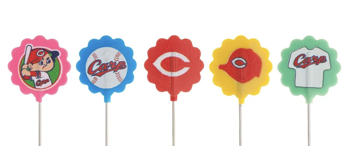 カープ必勝！セルまち針（赤）