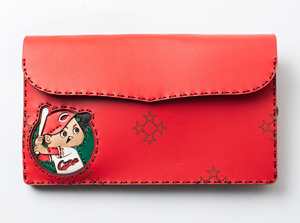 ＯＪＡＧＡ　ＤＥＳＩＧＮ　広島東洋カープ　［カープ坊や］　ブックサイズウォレット