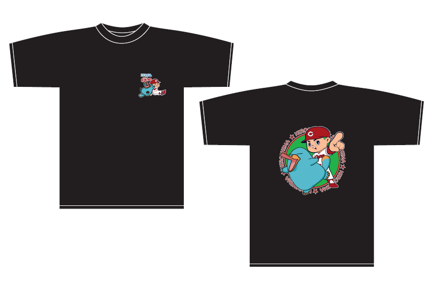 ＣＡＲＰ×カモノハシのイコちゃん　Ｔシャツ