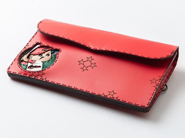 ＯＪＡＧＡ　ＤＥＳＩＧＮ　広島東洋カープ　［カープ坊や］　ブックサイズウォレット