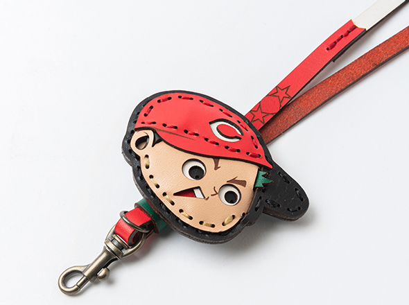 ＯＪＡＧＡ　ＤＥＳＩＧＮ　広島東洋カープ　［カープ坊や］　Ｂｉｇ　Ｆａｃｅネックストラップ