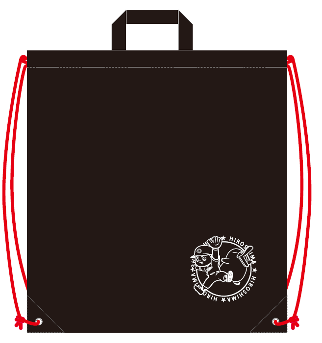 ＣＡＲＰ×カモノハシのイコちゃん　ナップサック