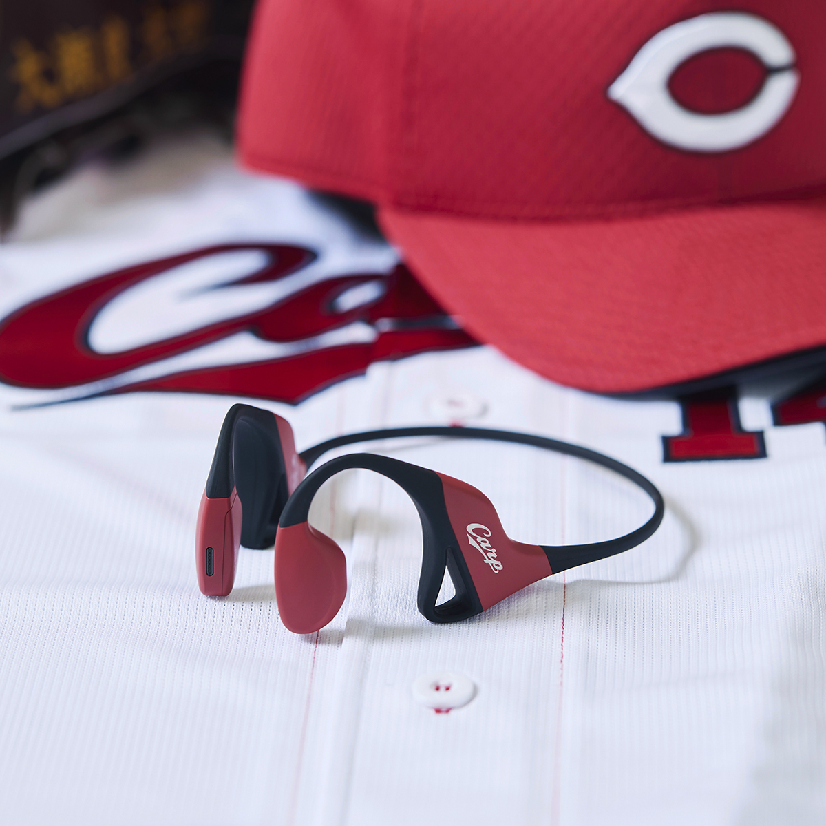 ガンマ波サウンドケア　ｋｉｋｉｐｐａイヤホン　広島東洋カープモデル