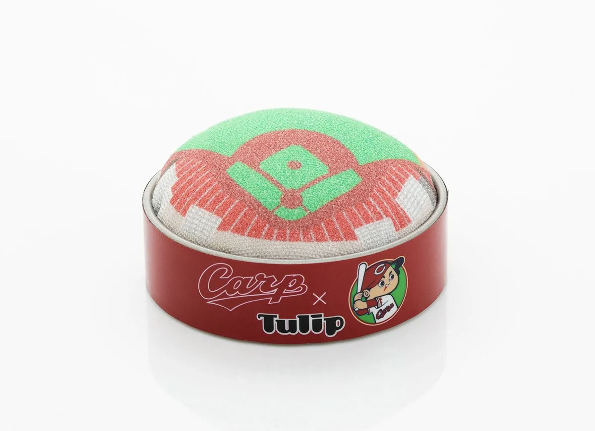 カープ　球場型ピンクッション